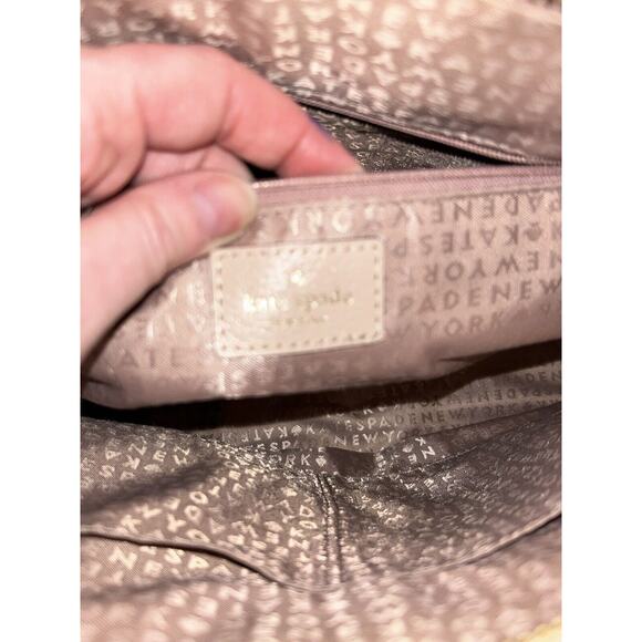 Kate Spade‎ Medium Light Pink and Cream Handbag Purse - Picture 15 of 16